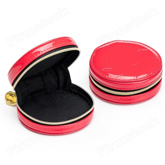 💓Yves Saint Laurent Beauté Round Black Zip Pouch Charm essential set 💓 - Picture 3 of 12